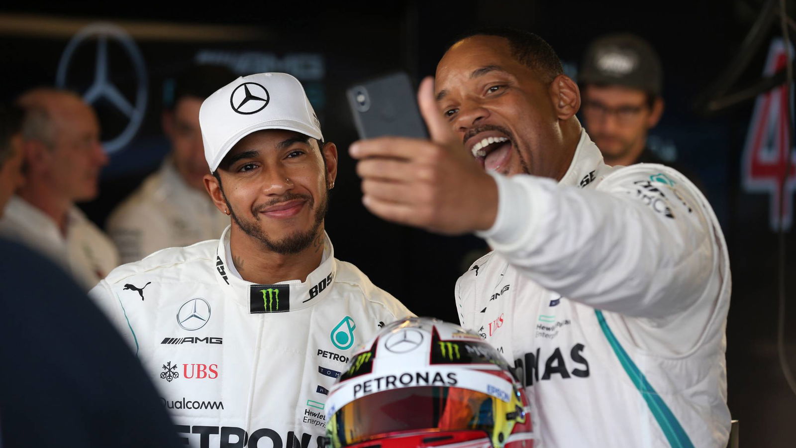 Hamilton: Unusual preparation with Will Smith, cautious on tyre plan