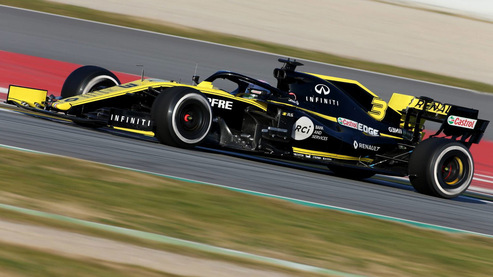 Barcelona F1 Test 1 Times - Tuesday 11am