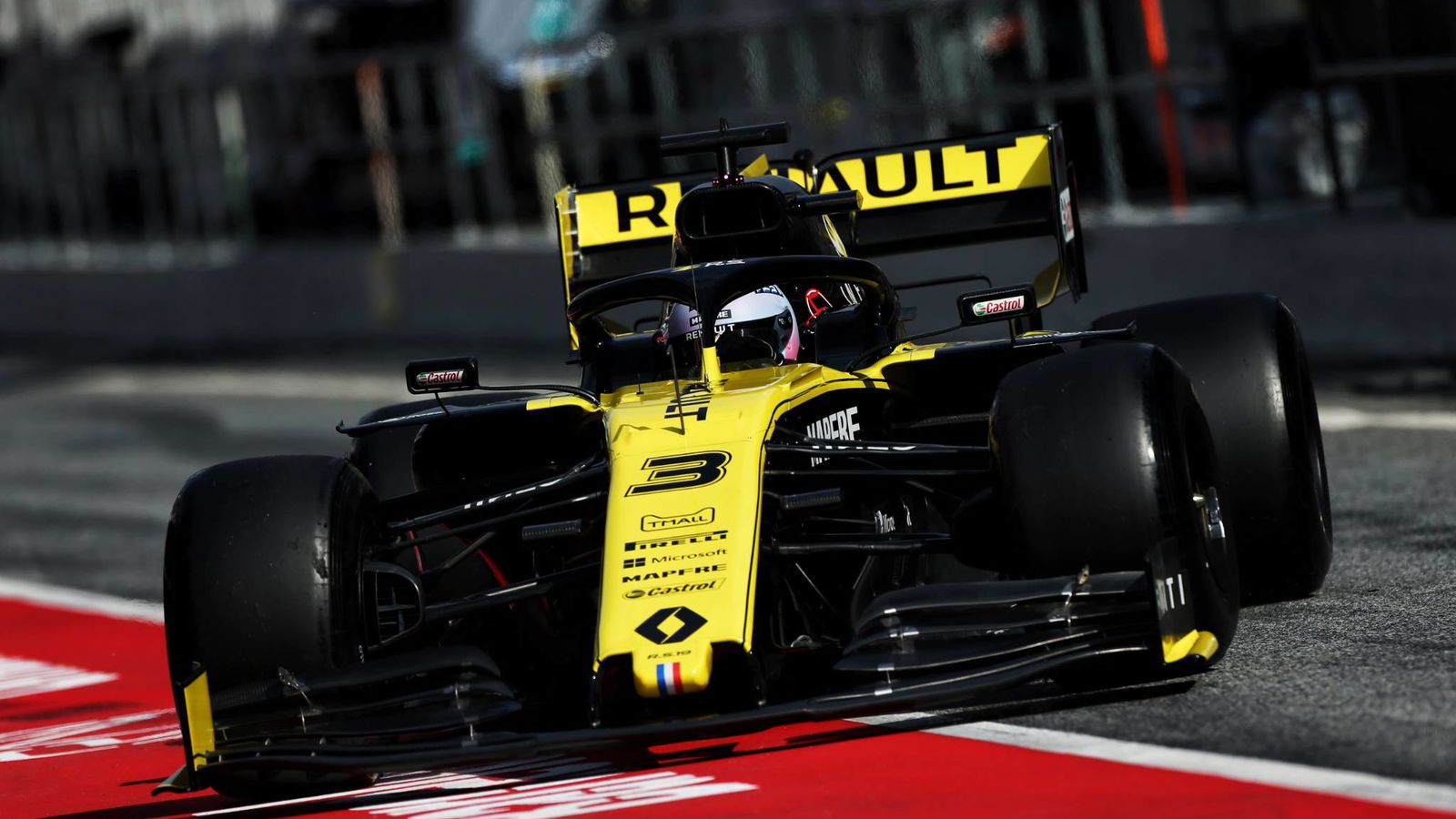 Barcelona F1 Test 1 Times - Wednesday 3PM