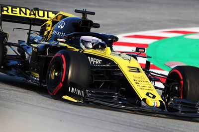 Barcelona F1 Test 1 Times - Thursday 12PM