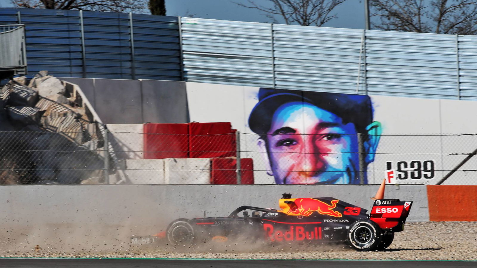 Verstappen race run cut short by off