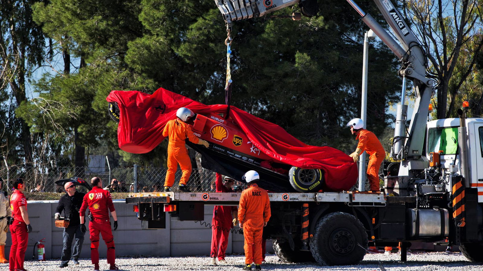 Ferrari finds cause of Vettel’s F1 testing crash