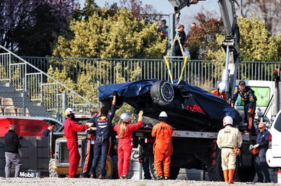 Pengujian Pra-Musim F1 - Hari ke-7 saat itu terjadi