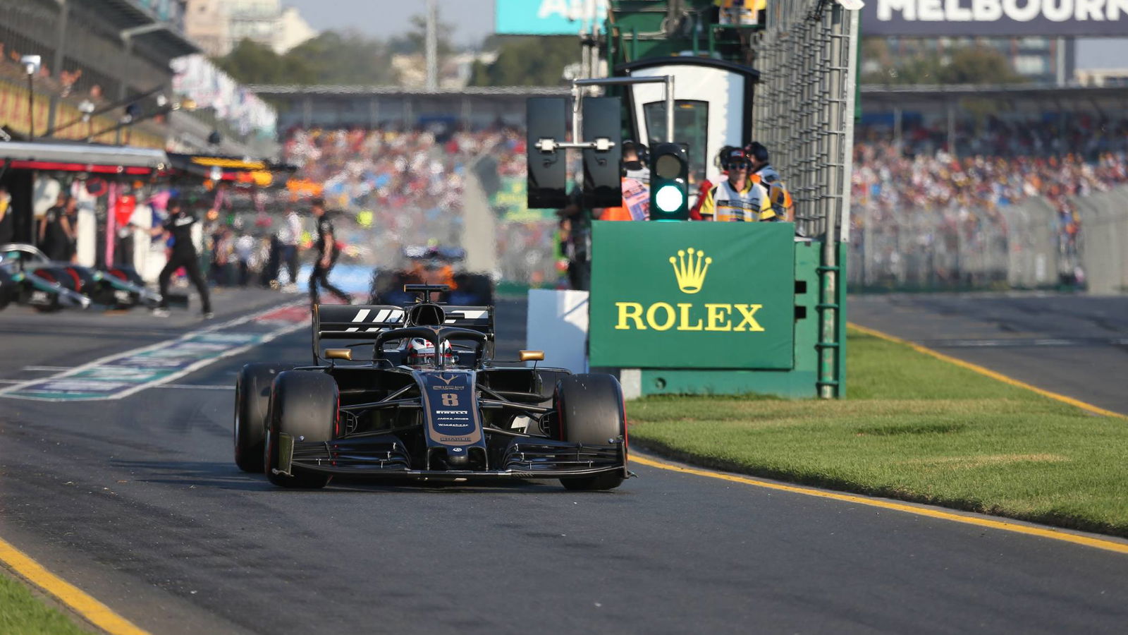 Haas explains “jinx” Australian GP pit stop problem