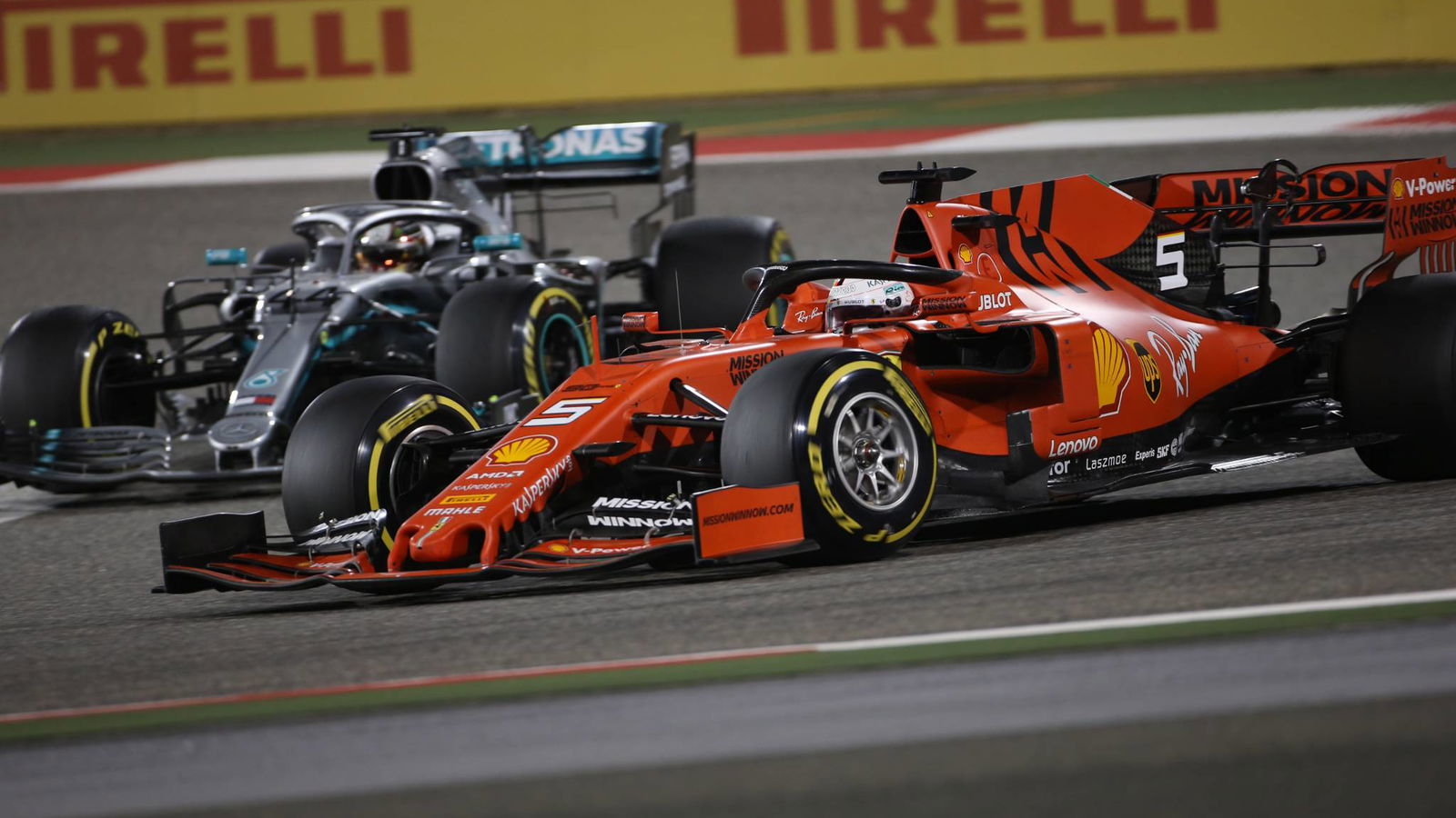 Vettel insists Bahrain GP spin not result of mounting pressure