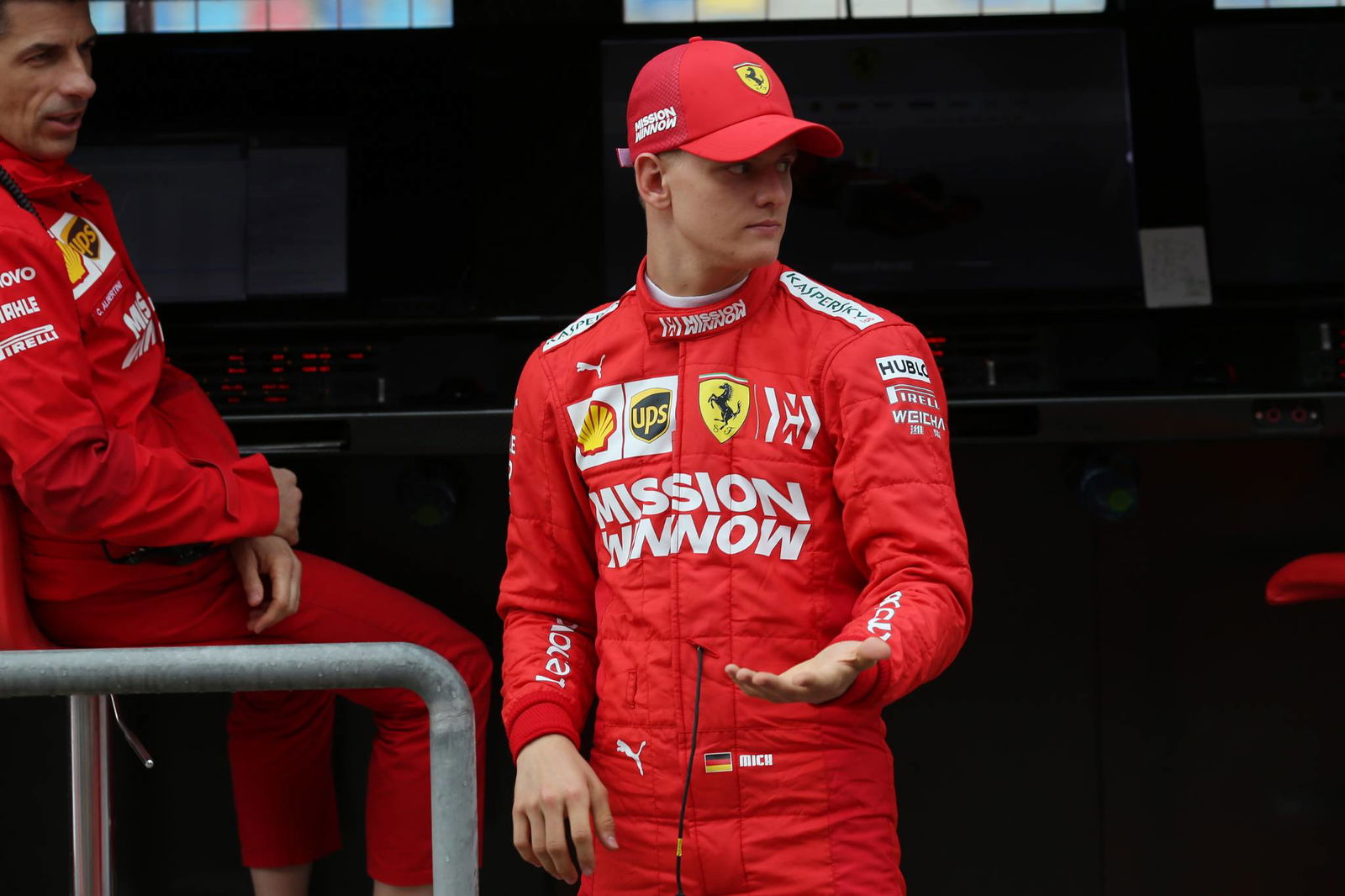 Surprise rain curtails Mercedes test for Hamilton