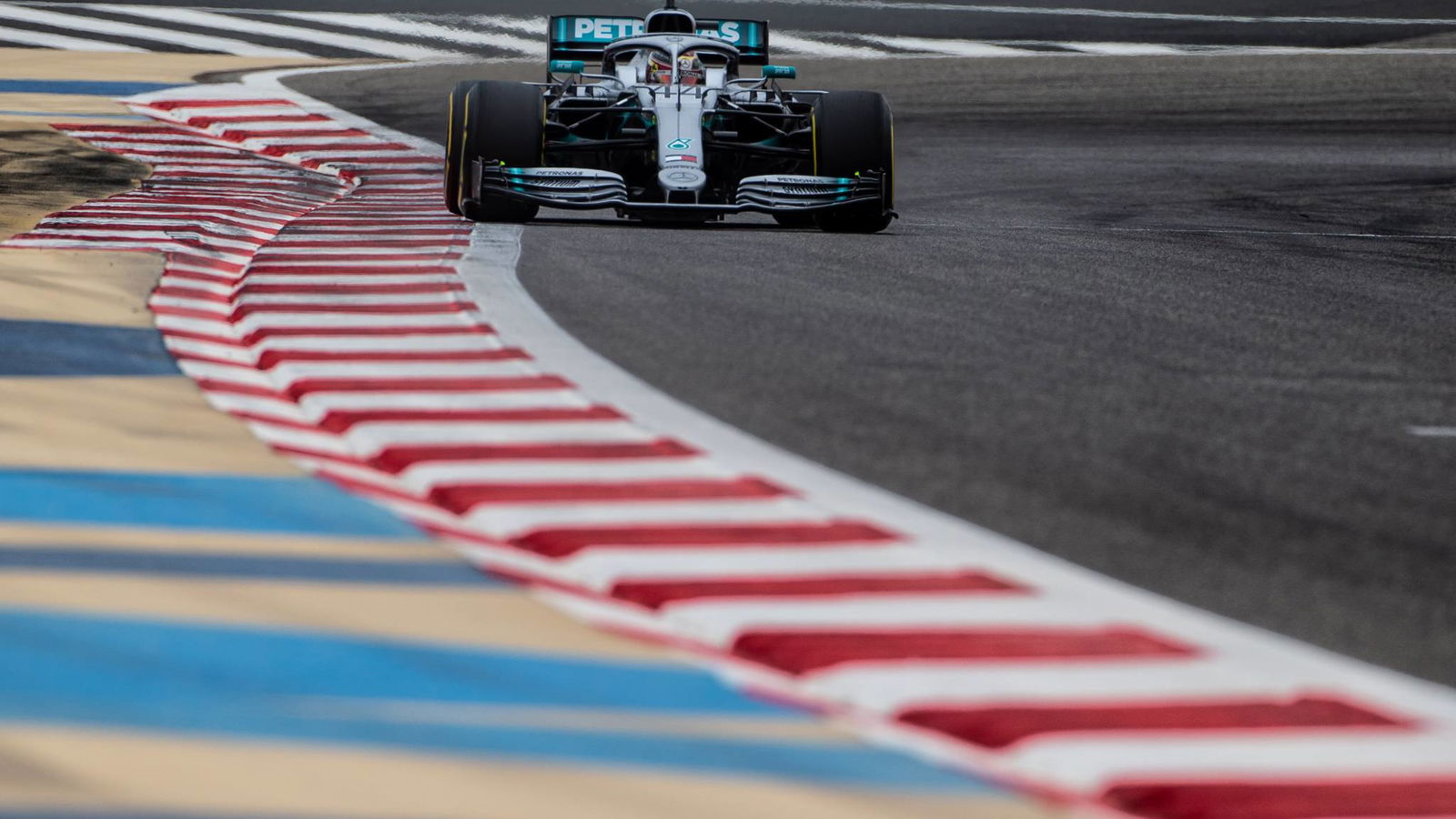 Surprise rain curtails Mercedes test for Hamilton