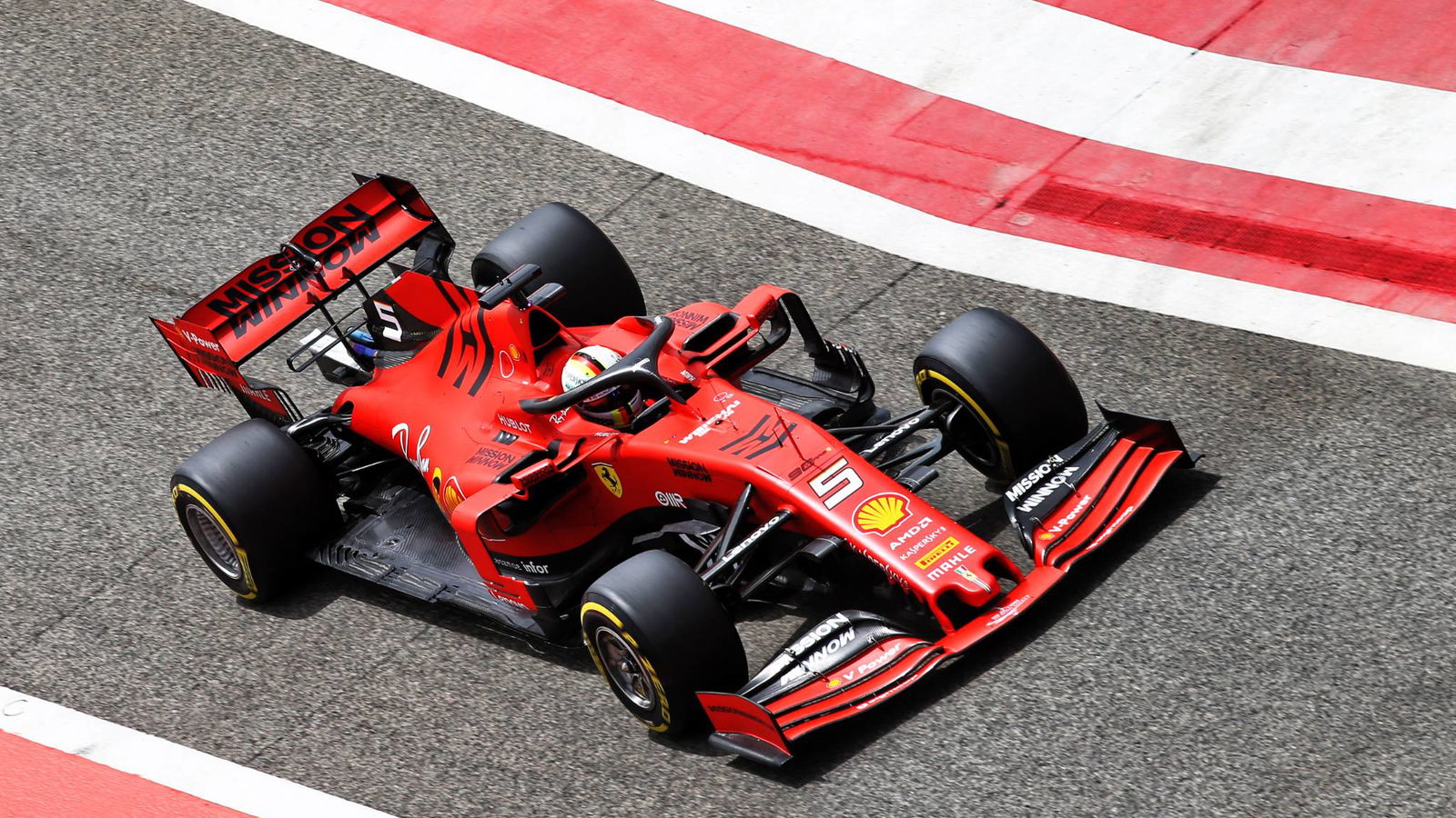 Vettel fastest from Stroll on morning of day two at Bahrain test