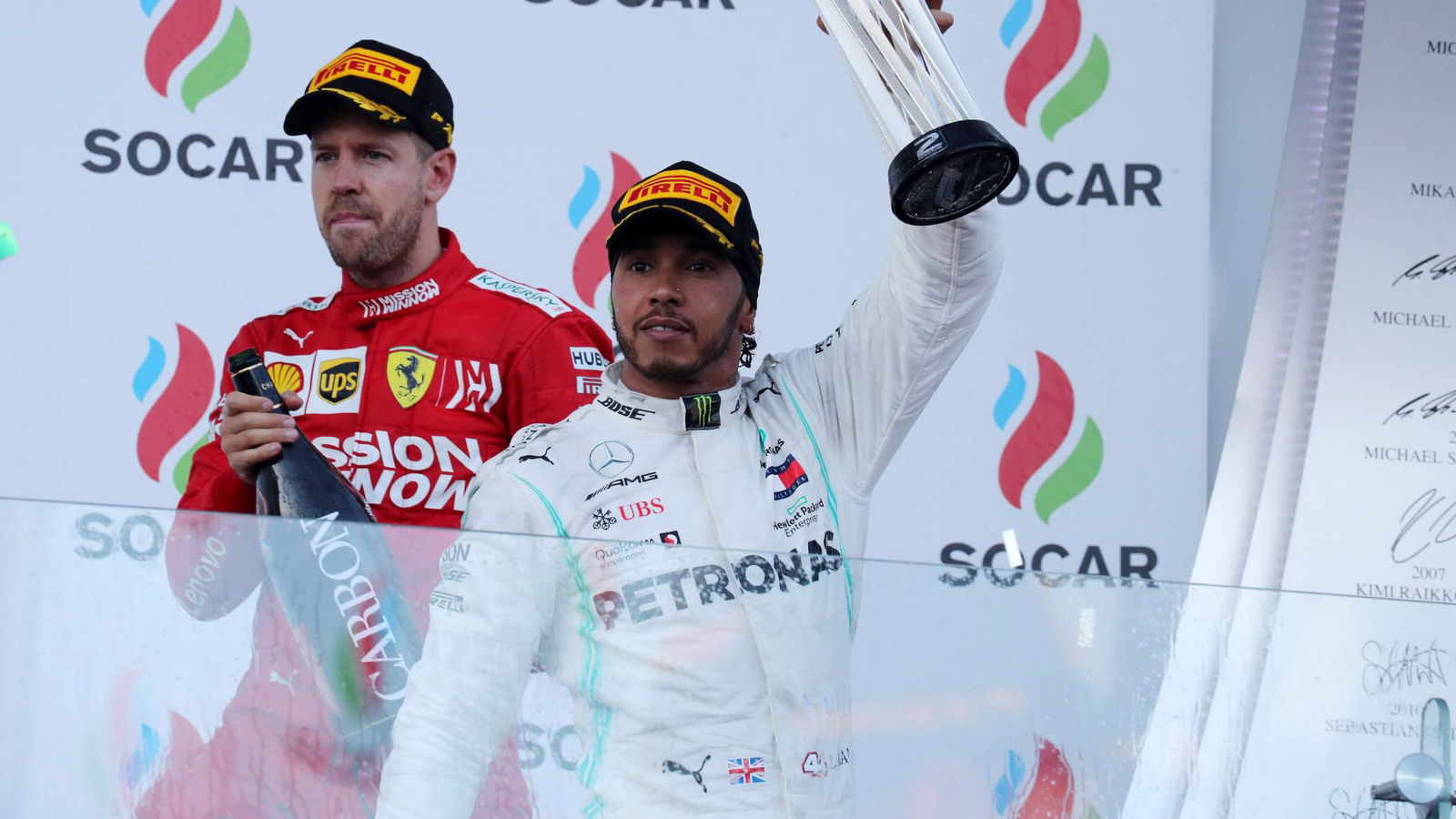 Hamilton hopes Ferrari “pick it up to fight us”