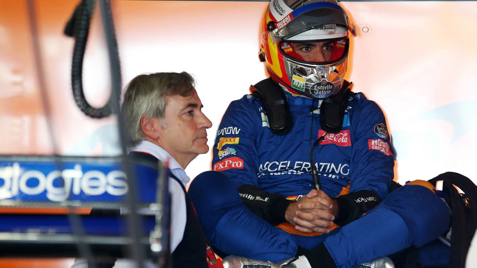 Sainz preparing for pain after FP1 engine issue