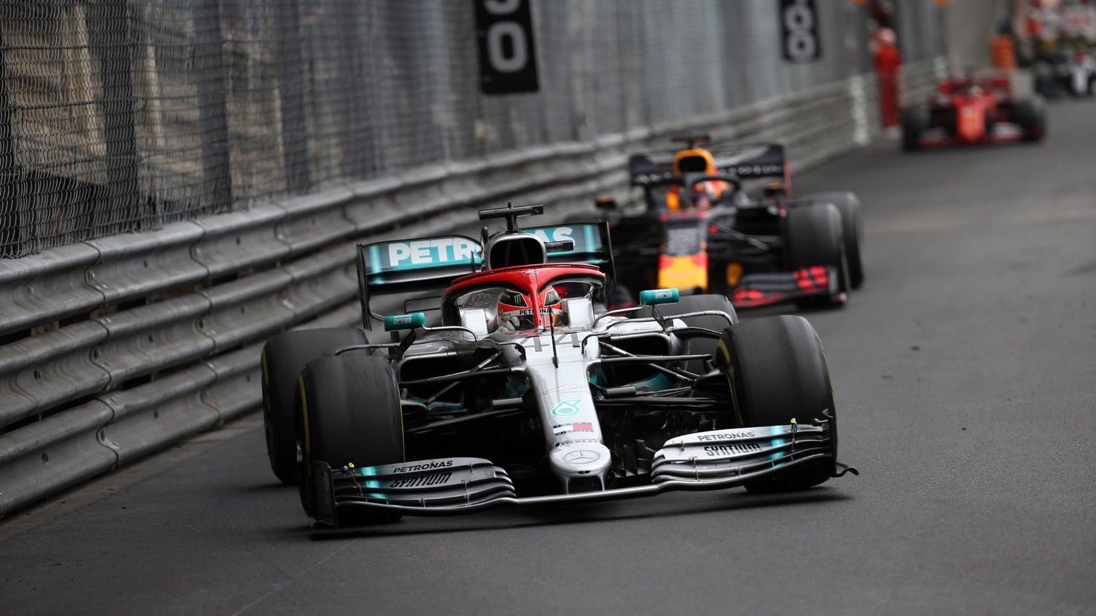 Why did Mercedes fit Hamilton with Mediums in Monaco?
