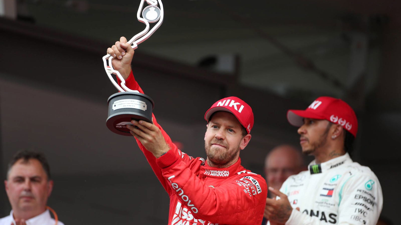 Vettel didn’t expect P2 after “queuing the whole race”
