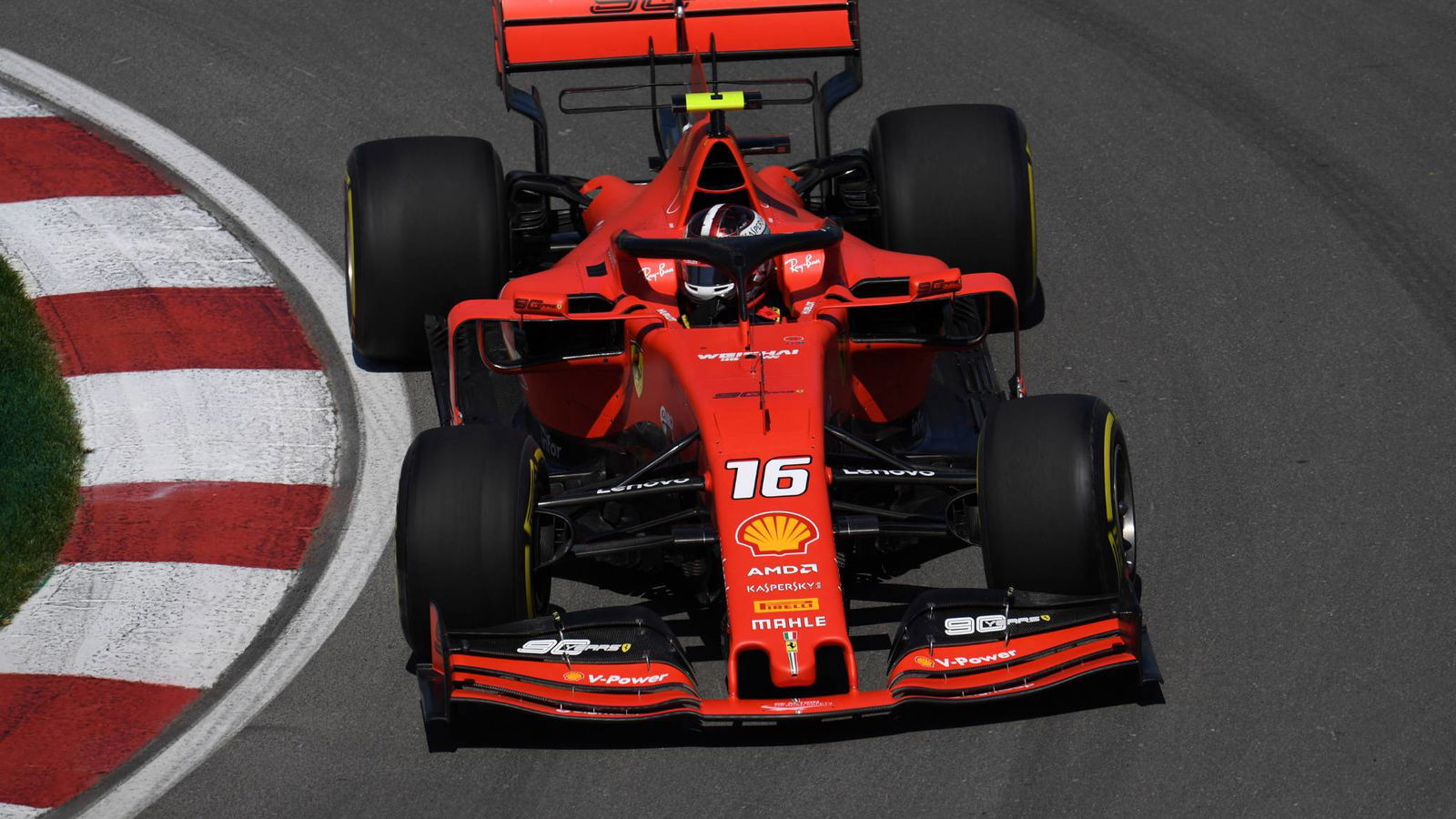 Leclerc fastest for Ferrari as Hamilton hits wall in Canada FP2