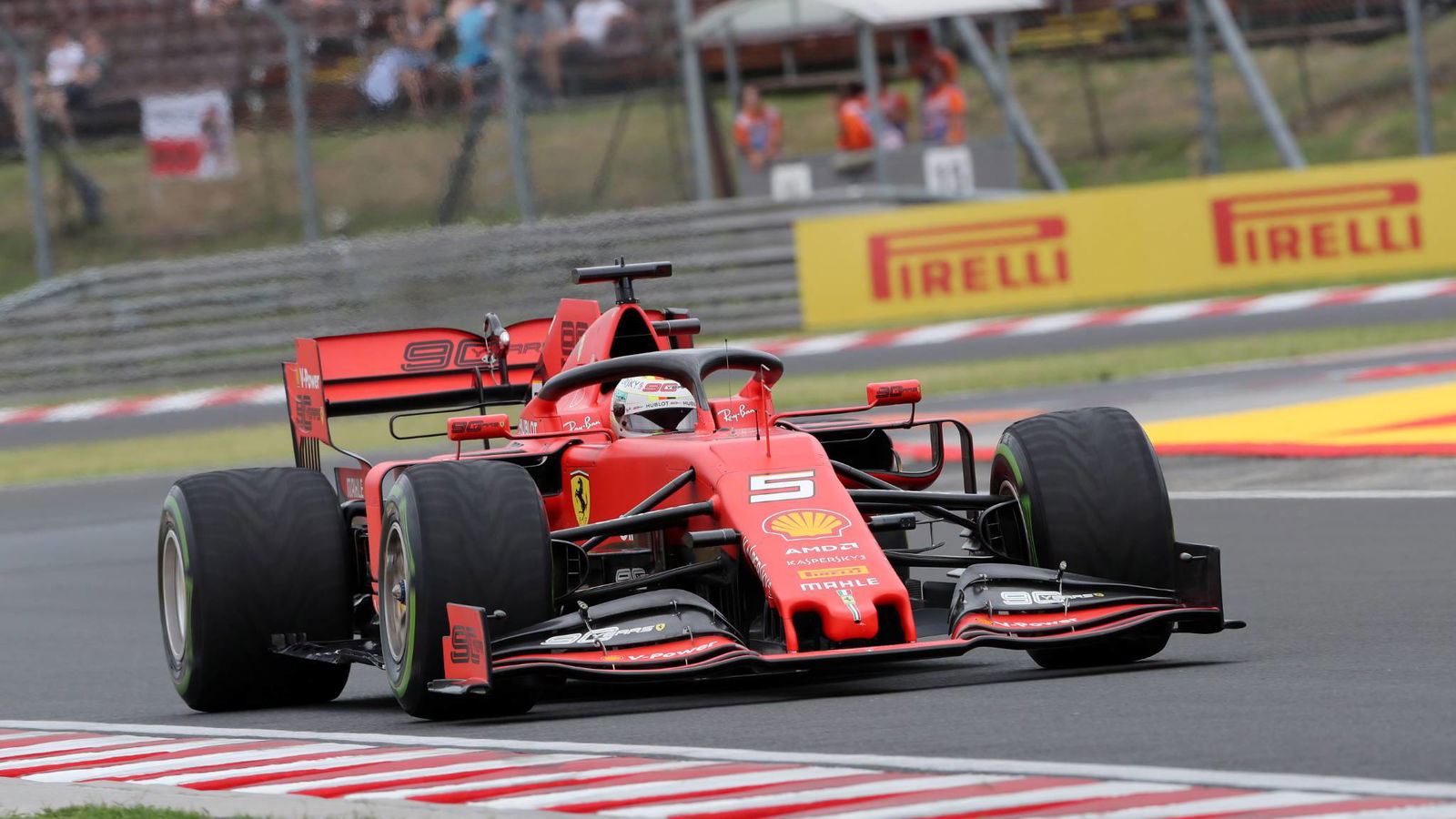 Vettel unsure where Ferrari stands against Merc, Red Bull