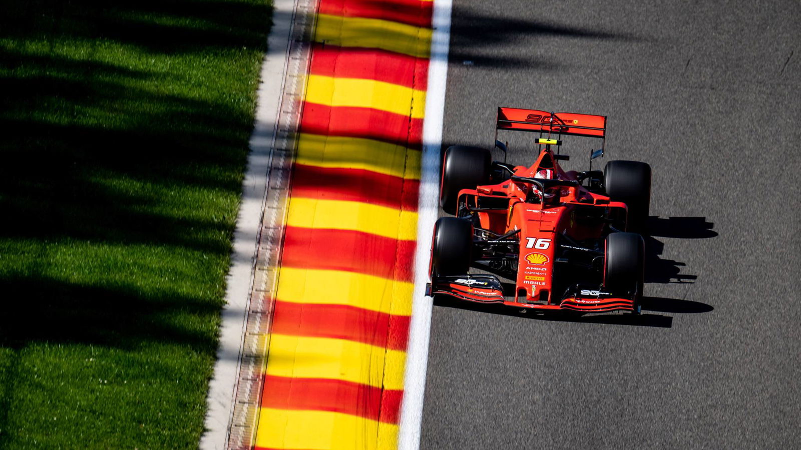 Leclerc pulls clear in second Belgian GP practice