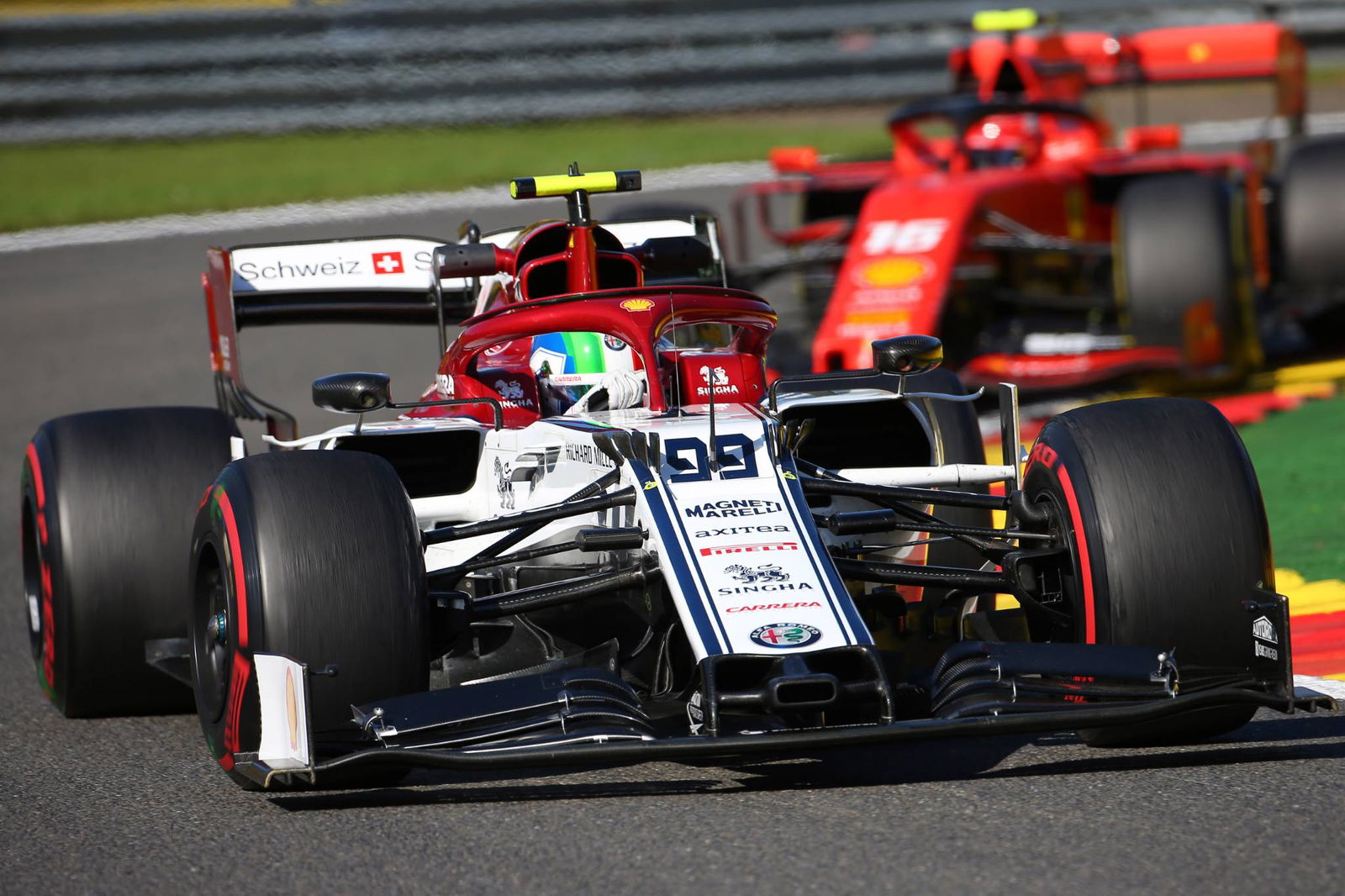 Leclerc fastest as Hamilton crashes hard in Spa FP3