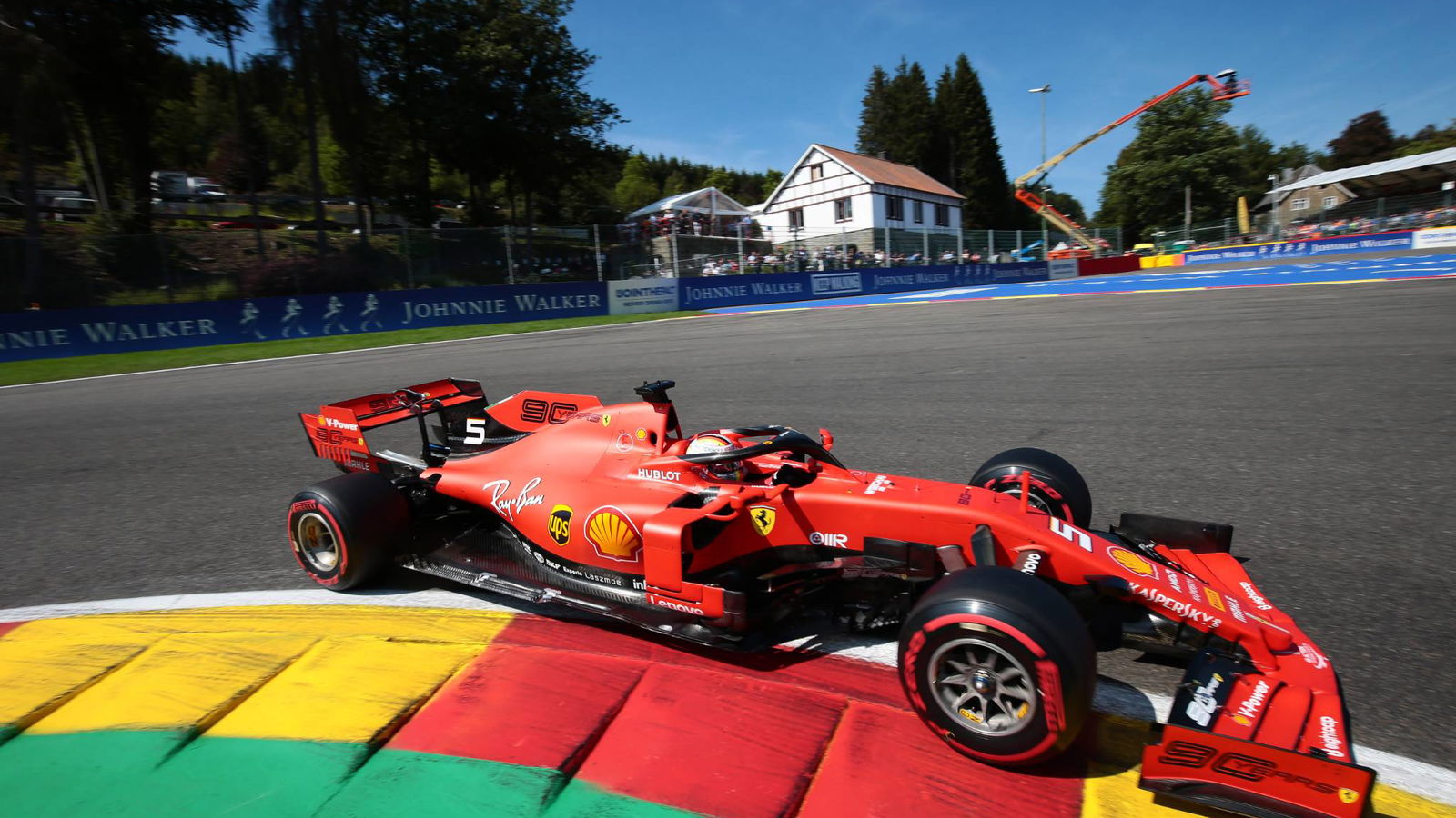 Keunggulan kekuatan Ferrari di Spa 