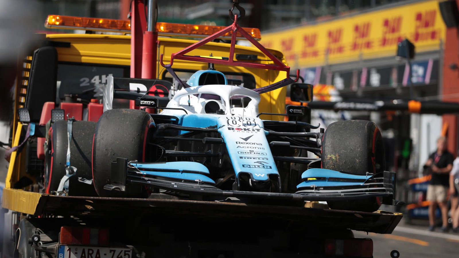 Kubica set to start from pit lane at Belgian Grand Prix
