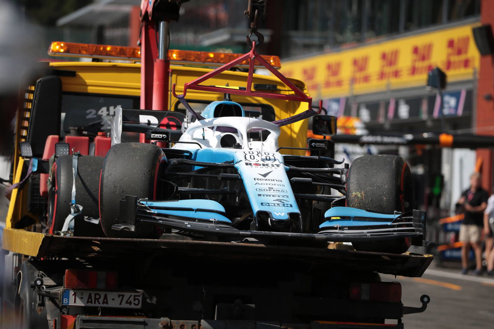 Formula 1 Belgian Grand Prix - Starting Grid