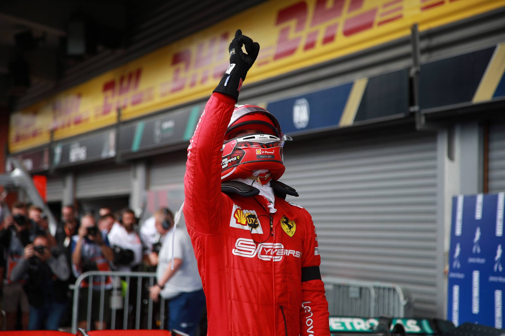 01.09.2019 - Race, Charles Leclerc (MON) Scuderia Ferrari SF90 race winner