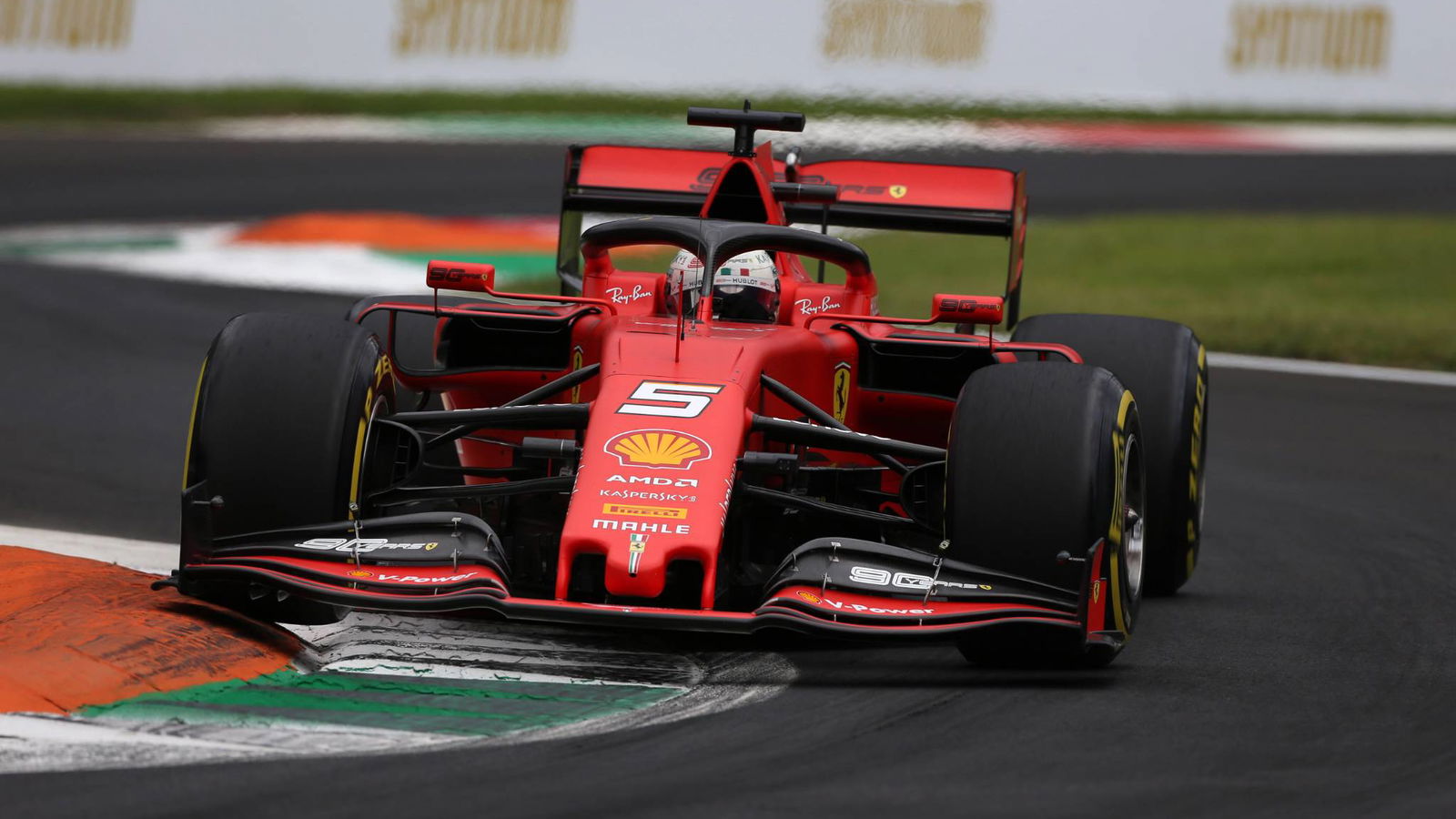Vettel paces delayed final Italian GP practice for Ferrari