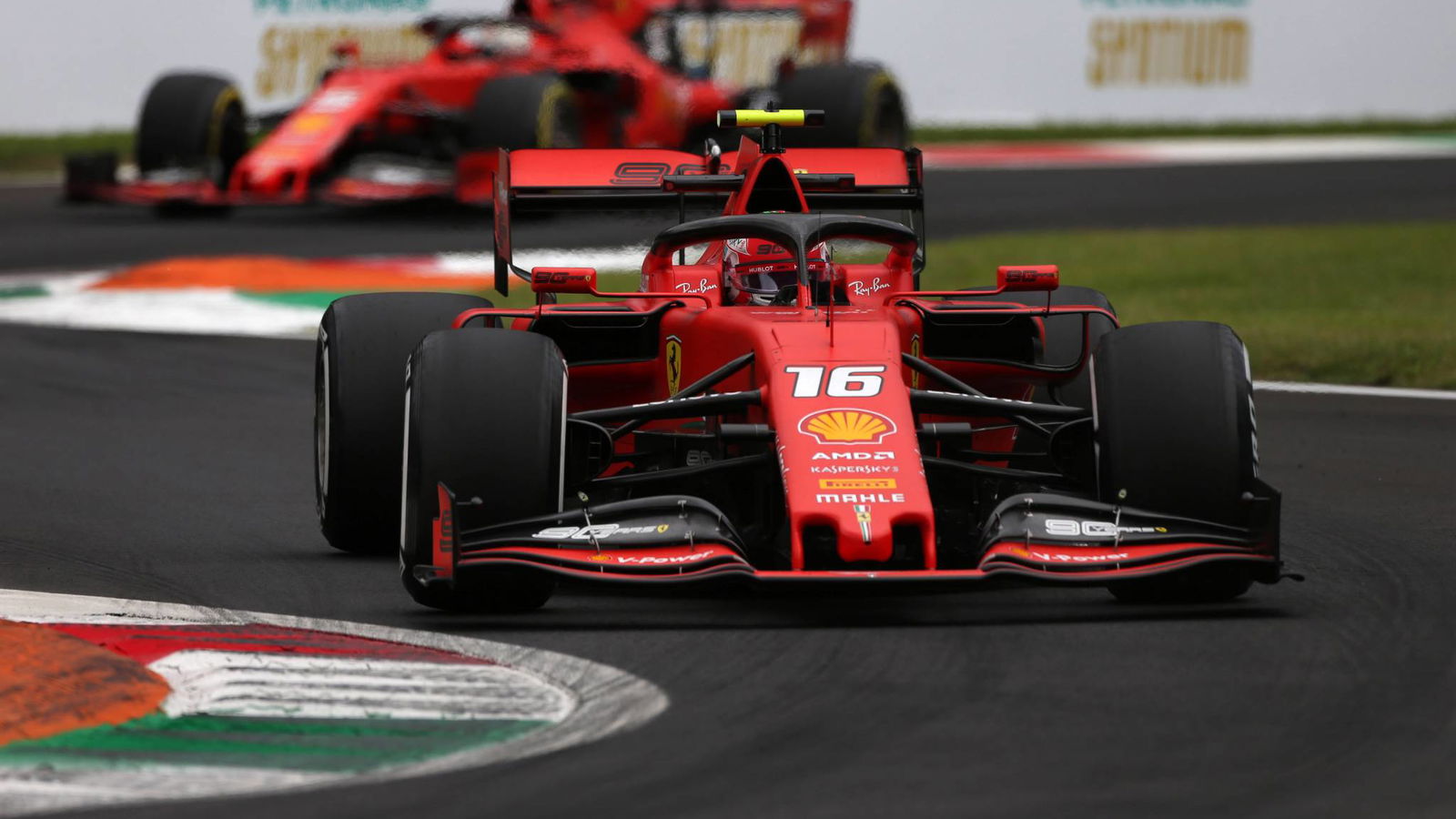 Leclerc scores Italian GP pole as qualifying ends in farce