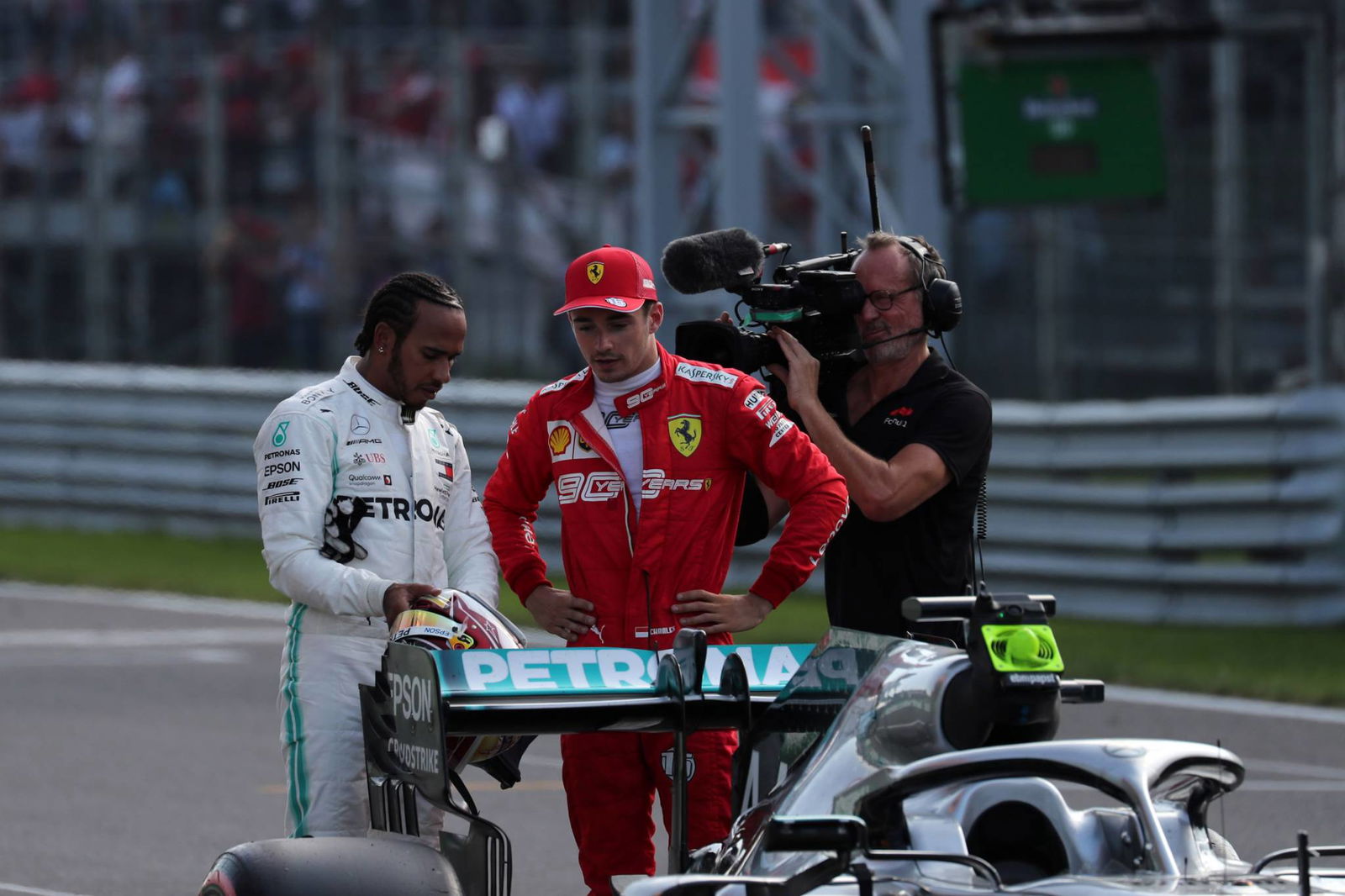 Hamilton had to ‘avoid carnage’ at end of Monza Q3