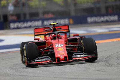 Leclerc tops Singapore FP3 to put Ferrari in pole fight