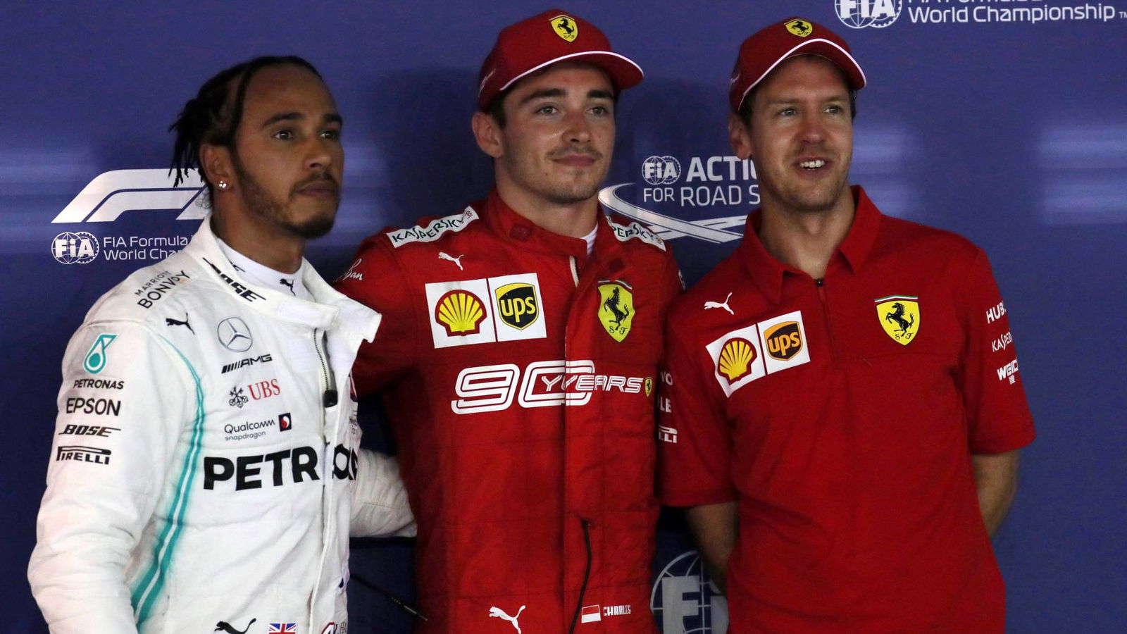 Formula 1 Singapore Grand Prix - Starting Grid
