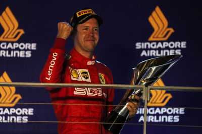 Support from F1 fans inspired me to Singapore win - Vettel