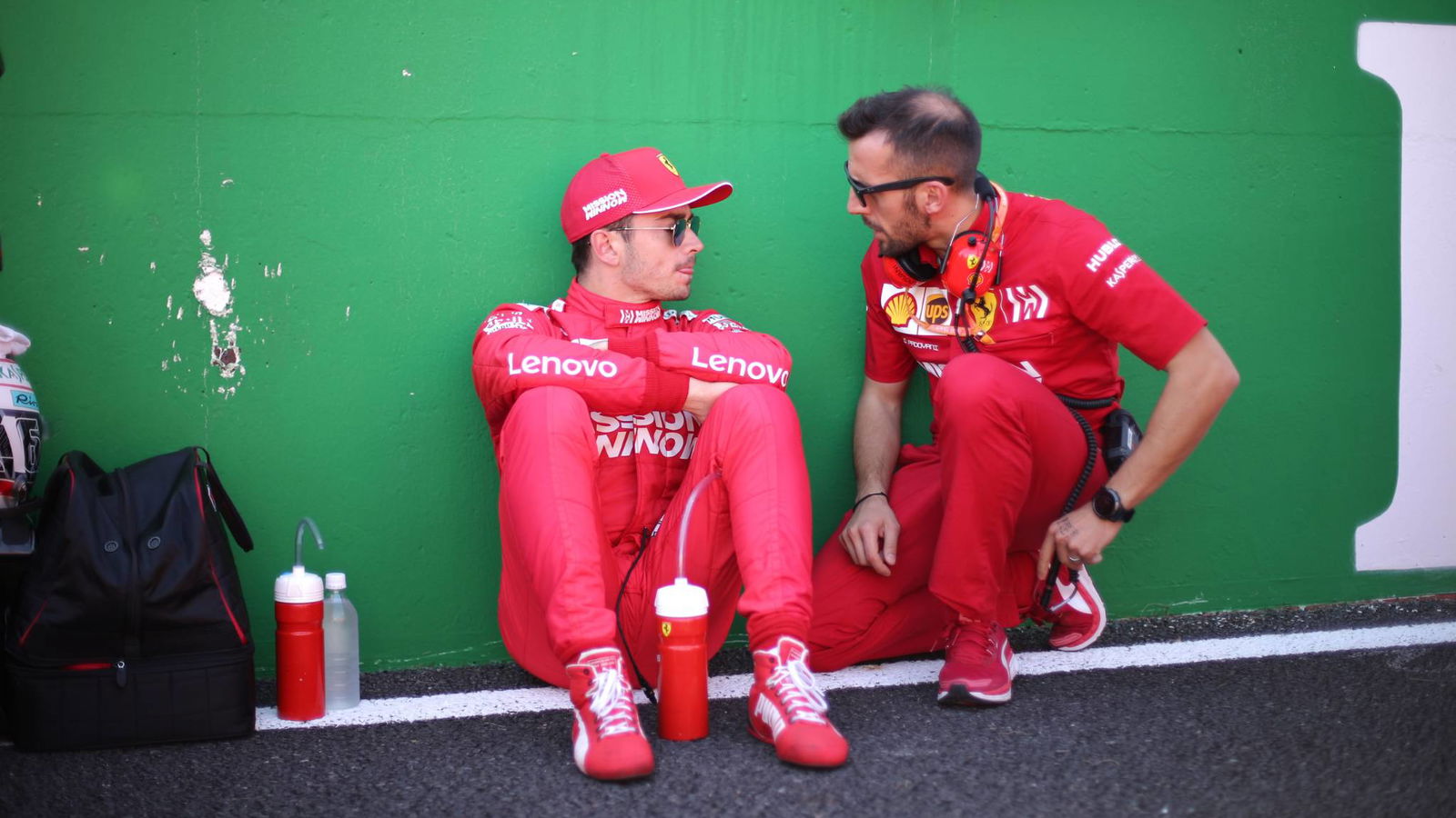 Leclerc shoulders blame for Verstappen clash