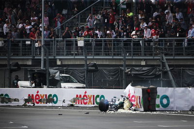 Bottas released from medical centre after hefty Mexico crash