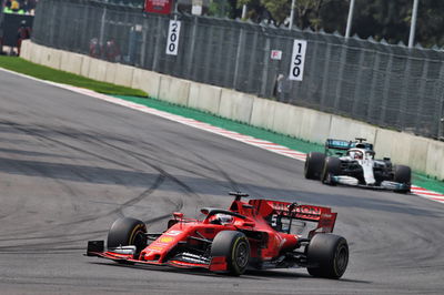 Mercedes got lucky after taking “huge risk” - Vettel