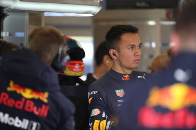 Albon ends wet Brazil FP1 quickest despite late crash