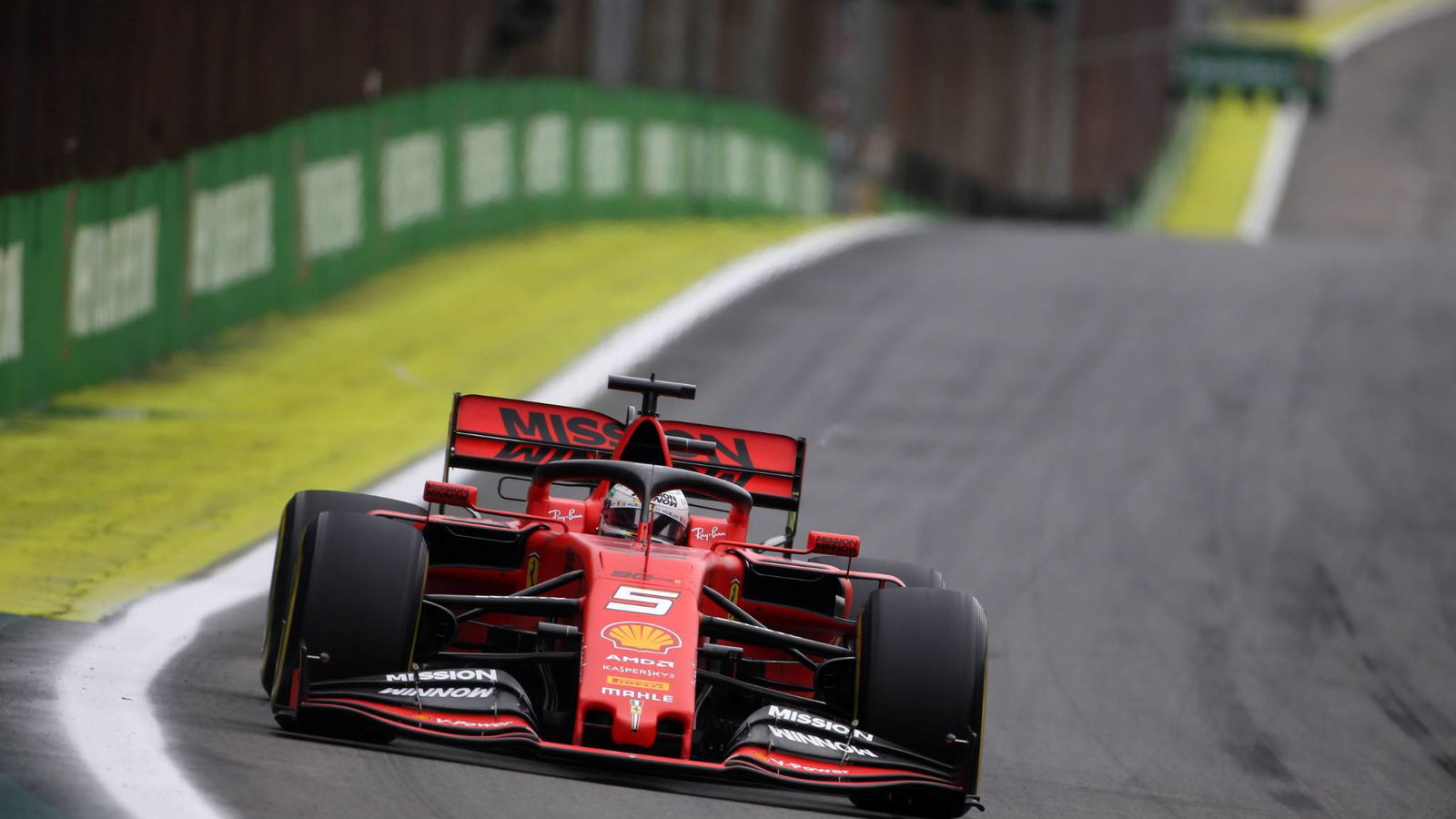 Confident Vettel says more to come from Ferrari in Brazil