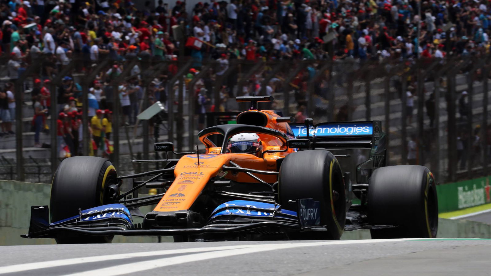 McLaren’s Sainz takes on new engine for Brazilian GP