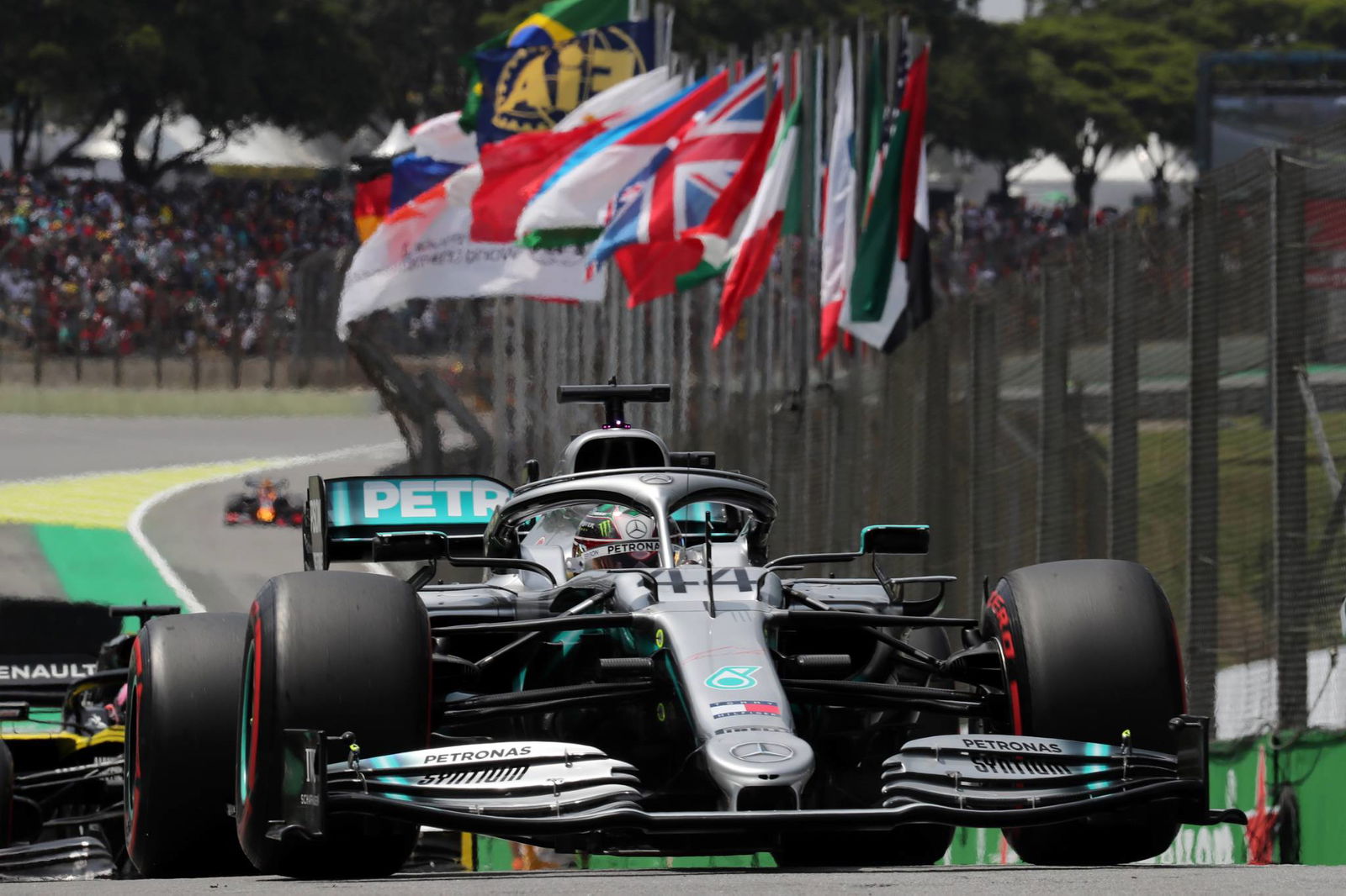 Verstappen wins Brazilian GP, Gasly P2 after frantic finish
