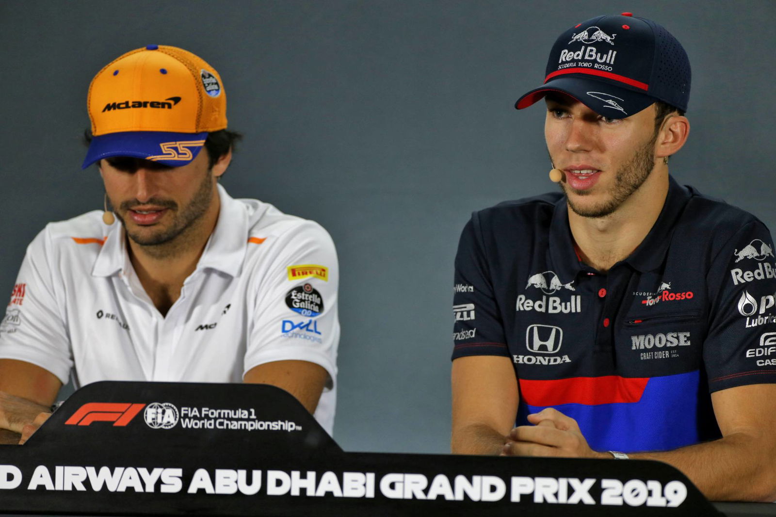 F1 Abu Dhabi Grand Prix - FP1 Results