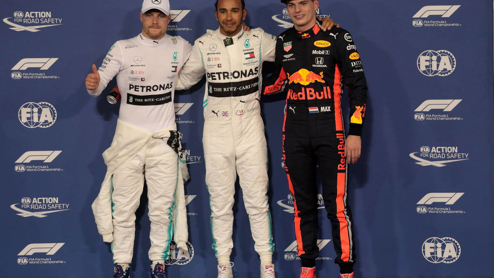 F1 Abu Dhabi Grand Prix - Starting Grid