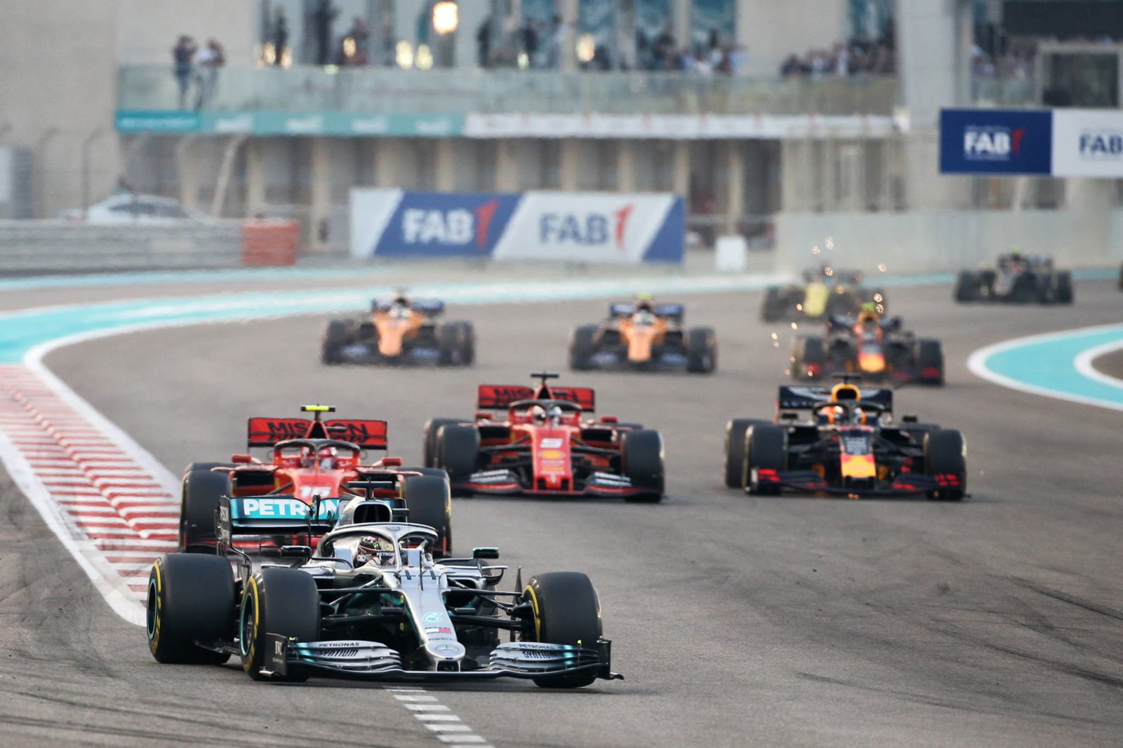F1 Abu Dhabi Grand Prix - Starting Grid