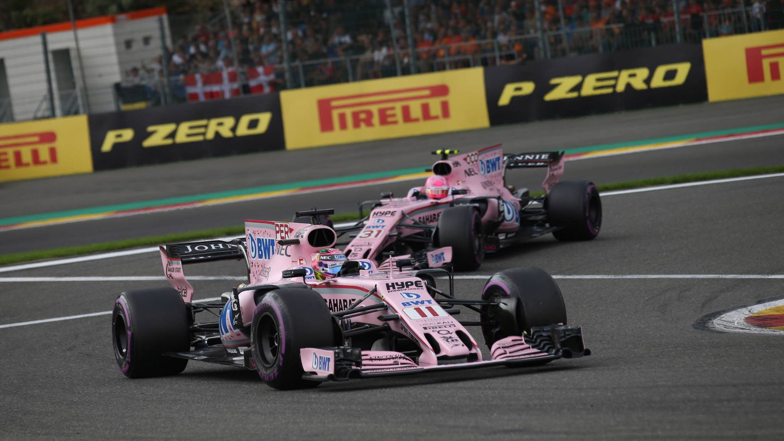Perez repairs Ocon partnership having re-signed for 2018