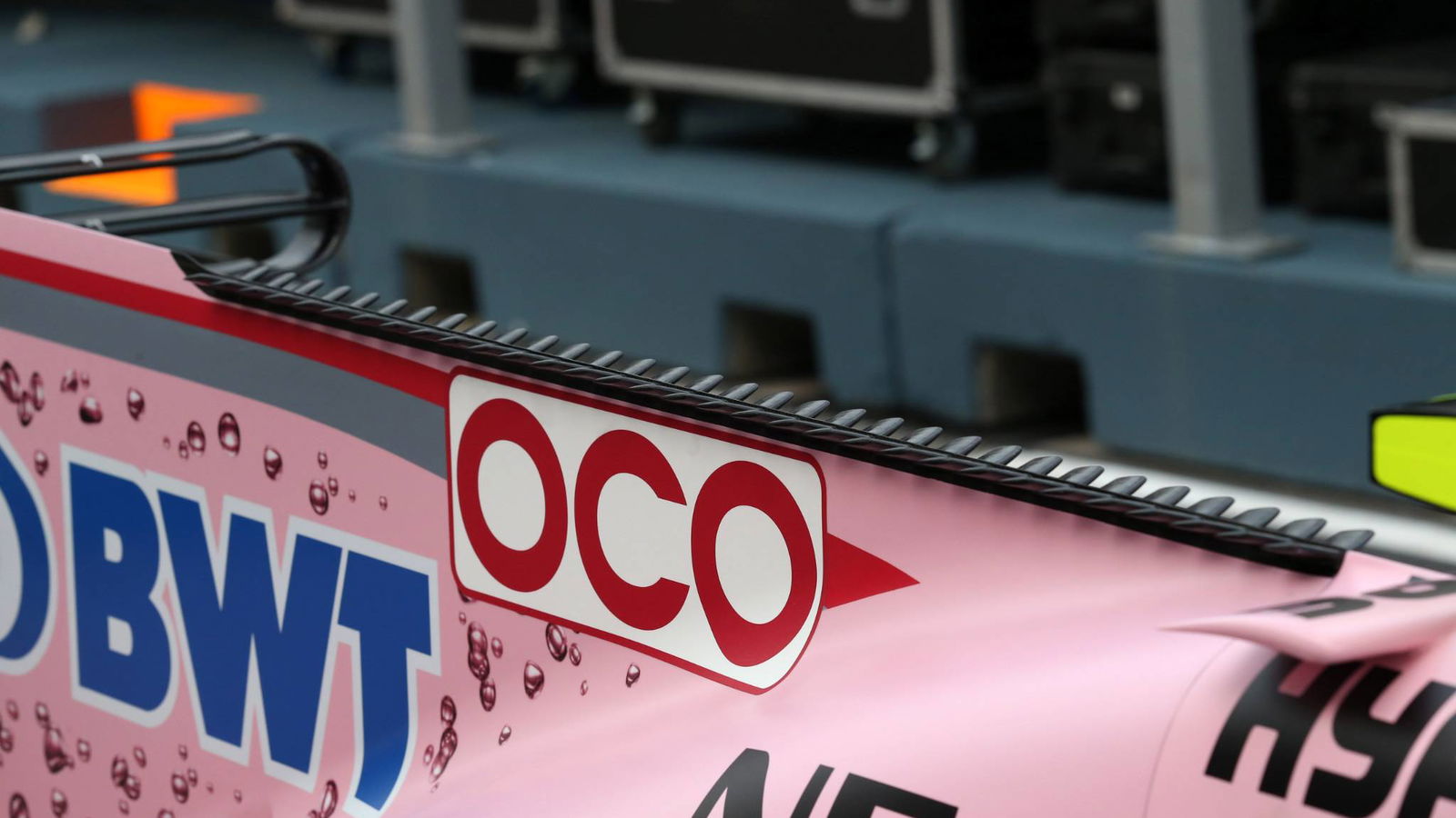 Force India introduces mini-winged shark fin