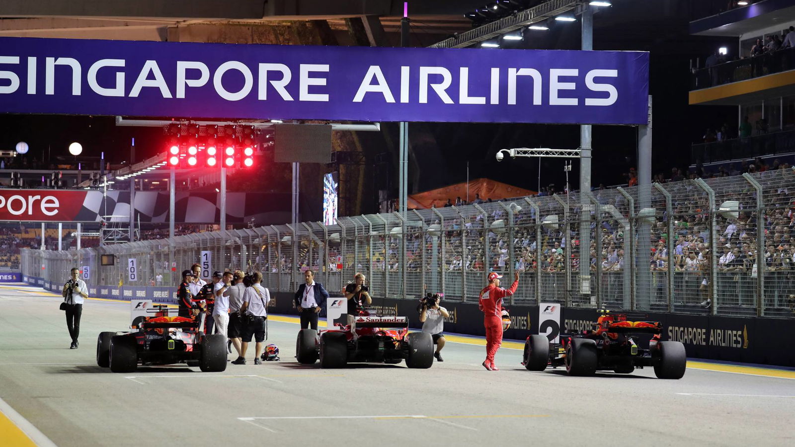 2017 Singapore Grand Prix - Starting Grid