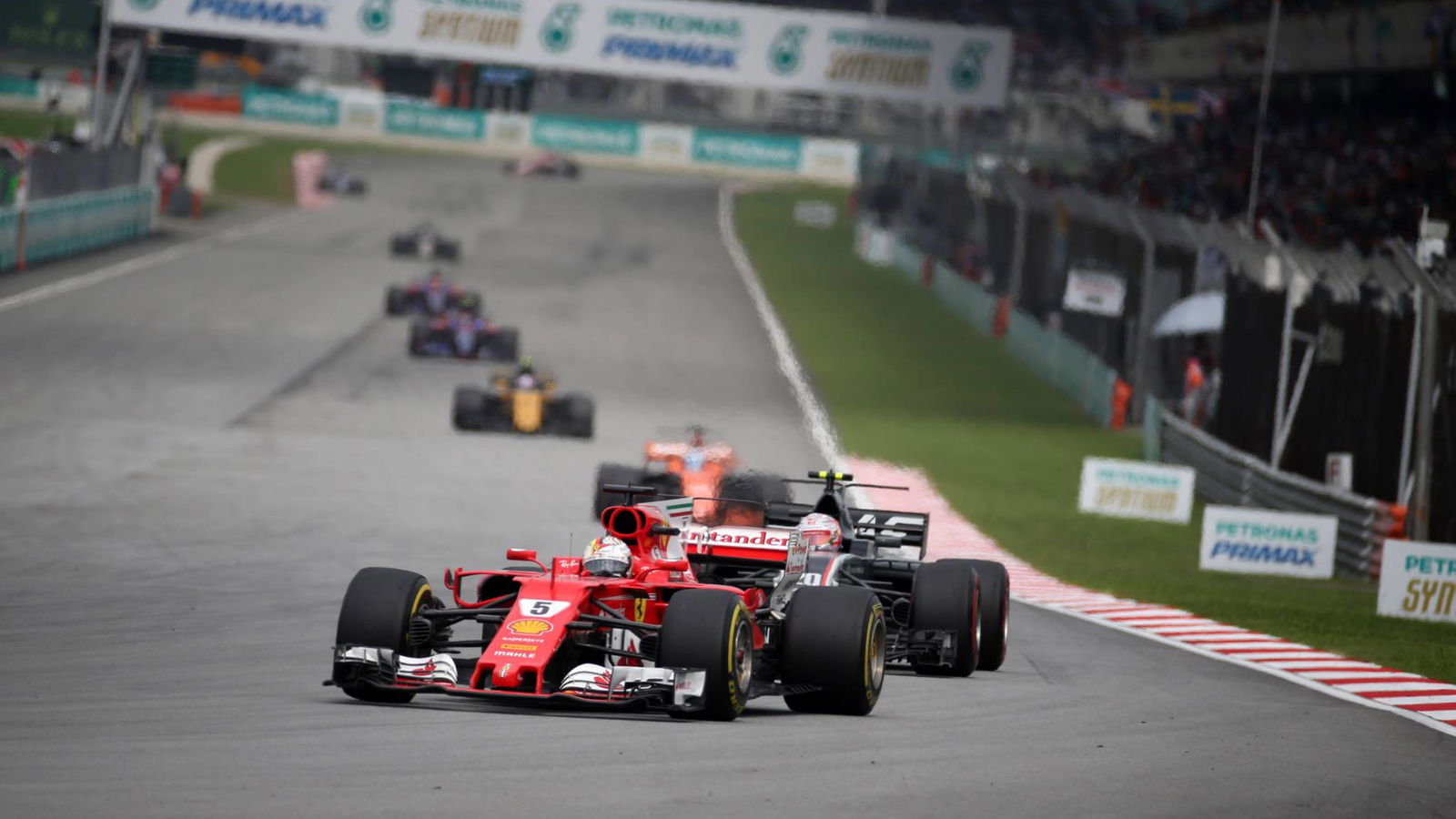 Vettel: Ferrari’s speed ‘promising’ heading towards title run-in