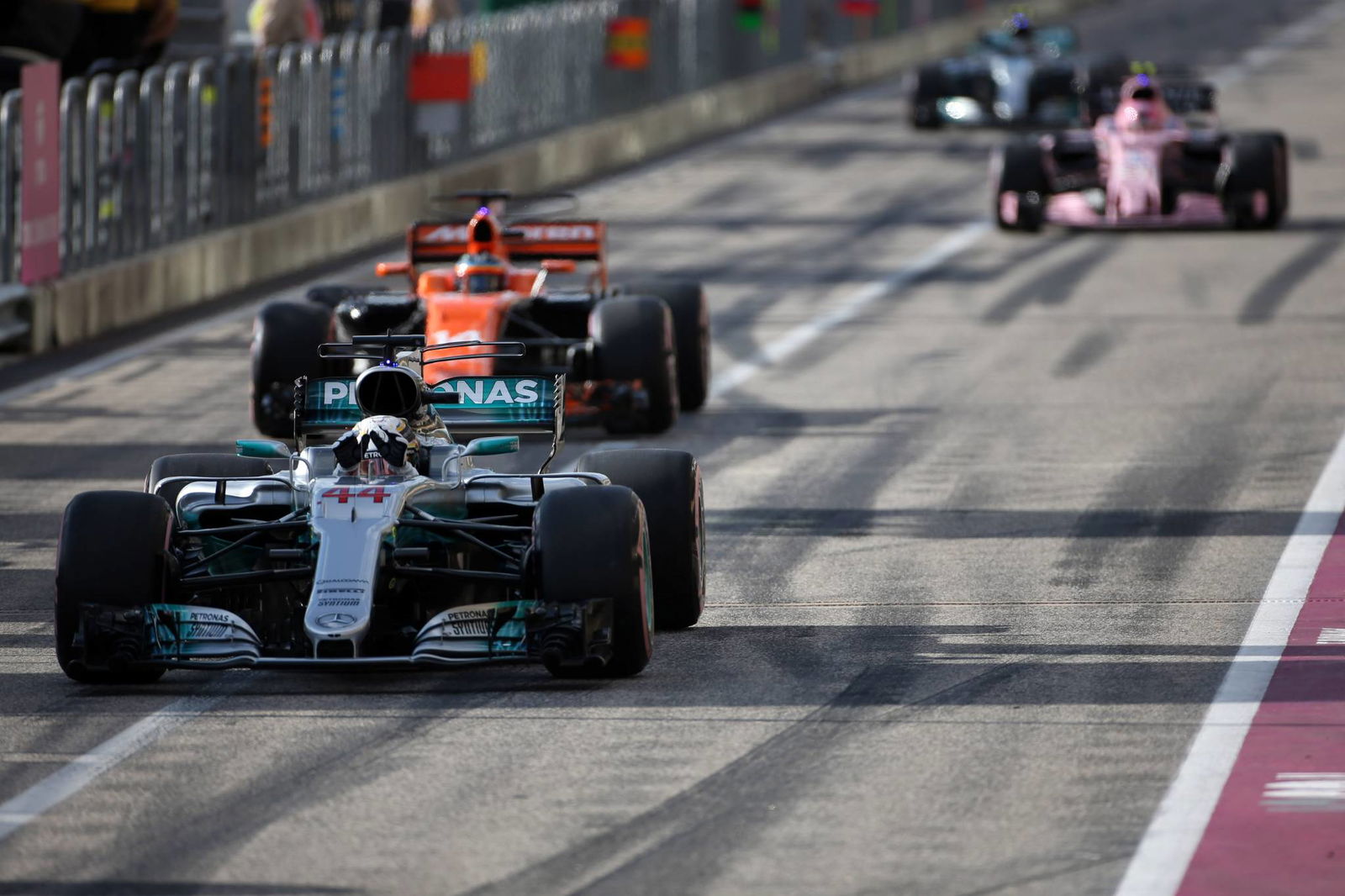 Raikkonen: Starting US GP on clean side of grid 'makes quite a big difference'