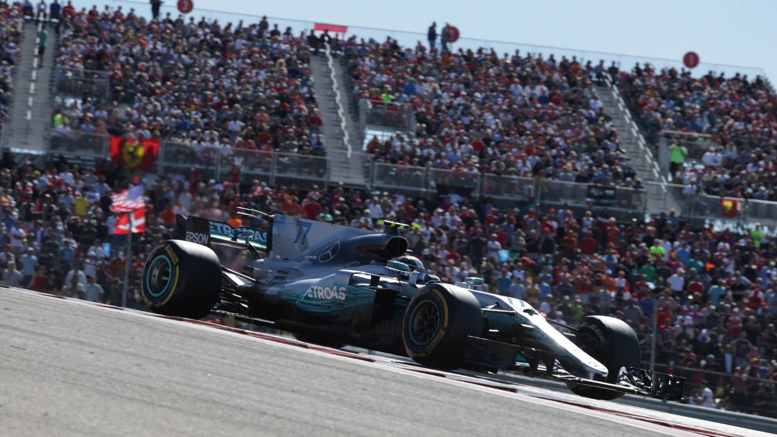 Tyre woes cost Bottas in podium fight at COTA