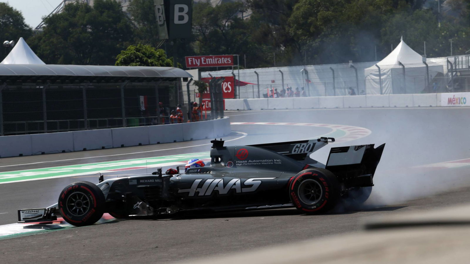 Grosjean relying on guesswork in Mexico after little Friday running
