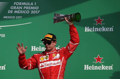 Raikkonen happy with Mexico podium after 'disaster' start