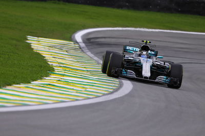 Bottas grabs Brazilian GP pole as Hamilton crashes out early