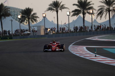 Raikkonen tops opening day of Abu Dhabi F1 test